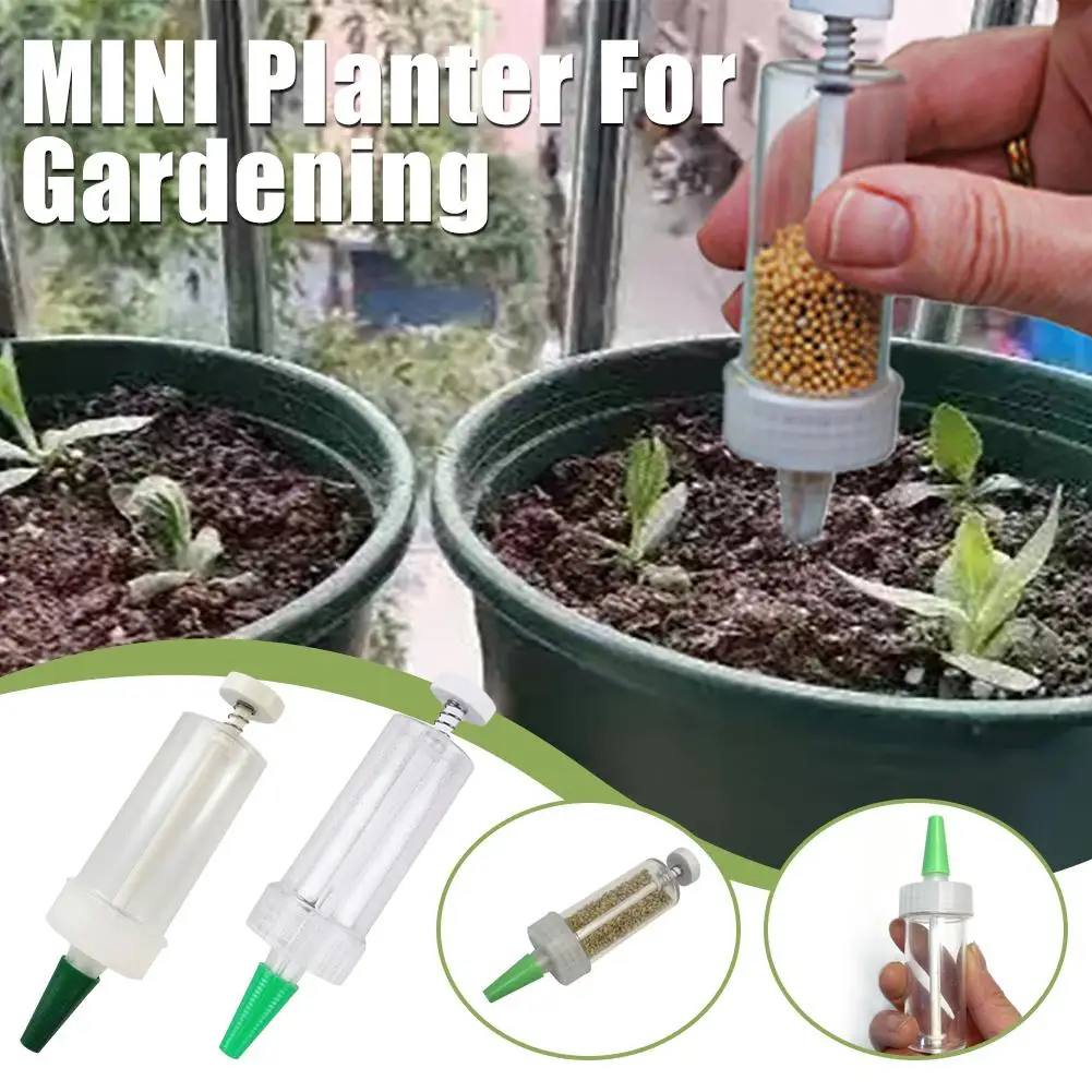 High-end Handheld Seed Dispenser Mini Seeder Needle Cylinder Type Garden Flower Pot Planting Garden Supplies Bonsai Accessories
High-end Handheld Seed Dispenser Mini Seeder Needle Cylinder Type Garden Flower Pot Planting Garden Supplies Bonsai Accessories