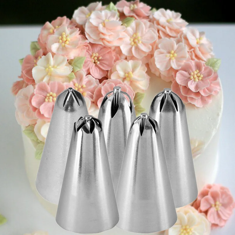 Stainless Steel Flower Icing Piping Nozzle Pastry Tips Cream Decorating Drop Flower DIY Fondant Baking Tool 129#107#131#191#224#
Stainless Steel Flower Icing Piping Nozzle Pastry Tips Cream Decorating Drop Flower DIY Fondant Baking Tool 129#107#131#191#224#