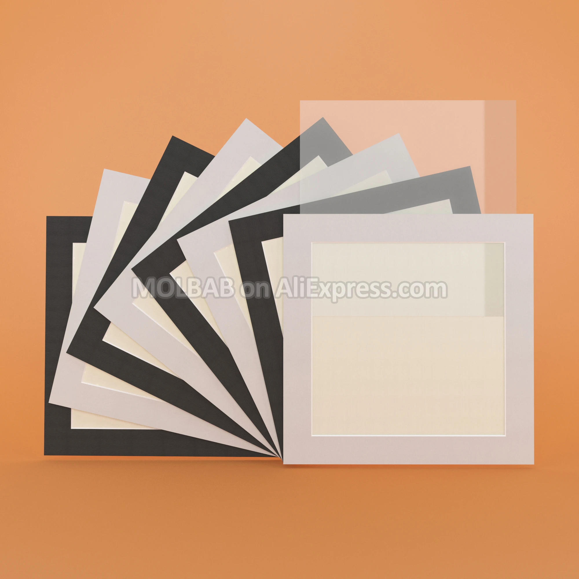 Square Paperboard Picture Frame 6/8/10/12/14inch White/Black Mat Board Wall Mounted For Painting Décor DIY Paper Crafts 8PCS/Lot
Square Paperboard Picture Frame 6/8/10/12/14inch White/Black Mat Board Wall Mounted For Painting Décor DIY Paper Crafts 8PCS/Lot