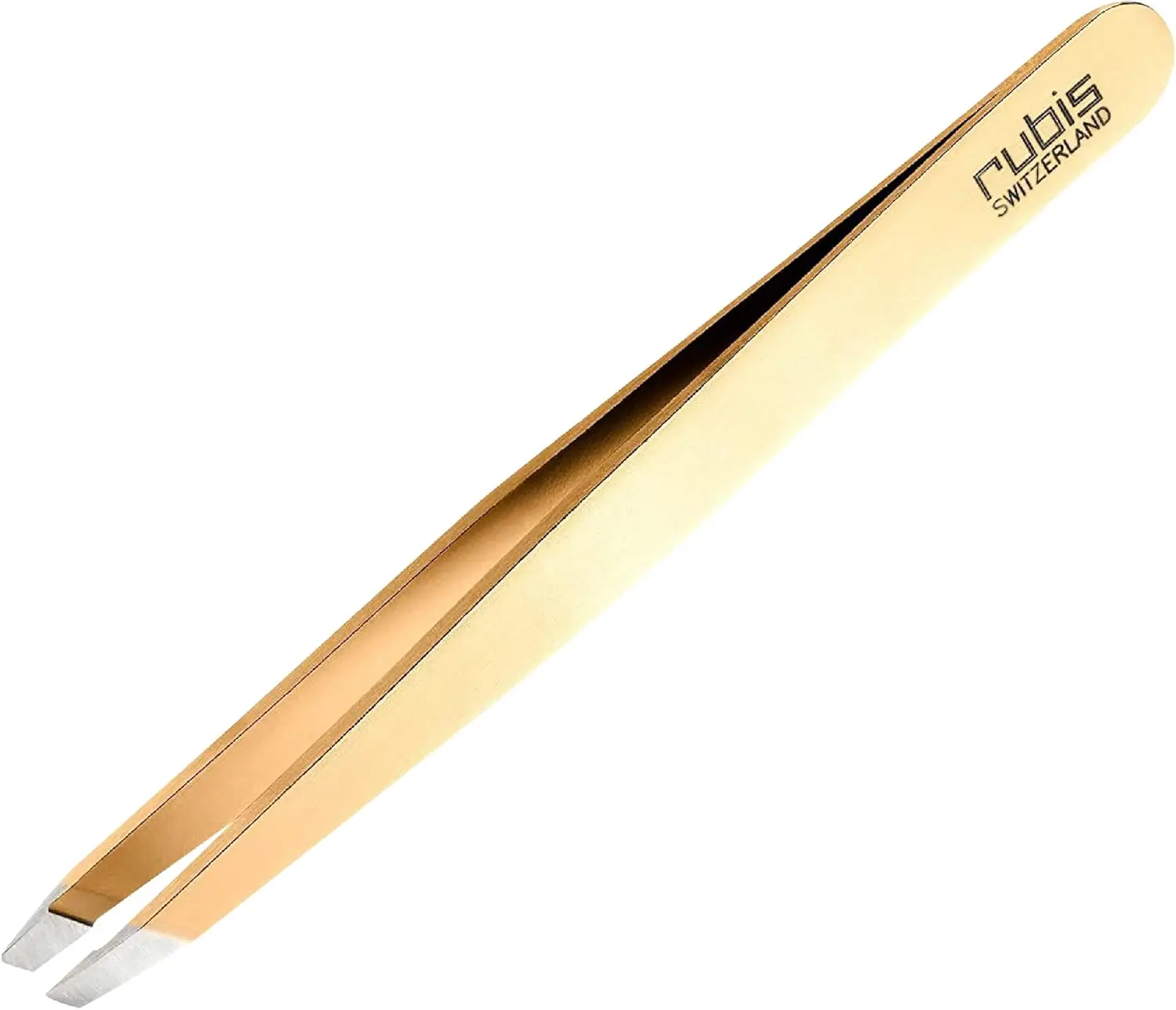 Классический наклонный пинцет из нержавеющей стали для точного удаления бровей и волос, коллекция Gold, золотой, 1K103
Классический наклонный пинцет из нержавеющей стали для точного удаления бровей и волос, коллекция Gold, золотой, 1K103