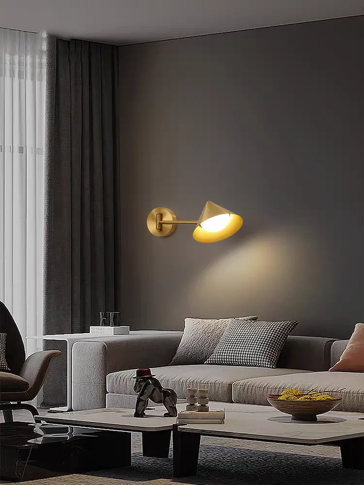 H65 Copper Wall Lamp Bedroom Rocker Arm Reading Light Minimalist Rotating Bedside Brass Home Decor Appliance Wall Lamp
H65 Copper Wall Lamp Bedroom Rocker Arm Reading Light Minimalist Rotating Bedside Brass Home Decor Appliance Wall Lamp