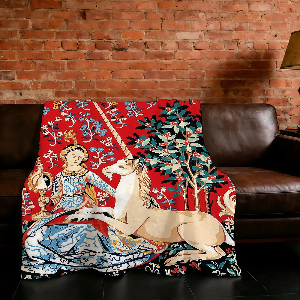 ART Tapestry Blanket Super Warm Comfortable Plush Throw Blanket Child Home Sofa Medieval Bedroom Gift
ART Tapestry Blanket Super Warm Comfortable Plush Throw Blanket Child Home Sofa Medieval Bedroom Gift