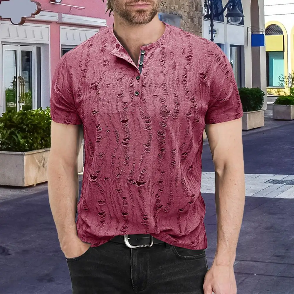Mens T Shirt Black Multi Holes Niche Ripped T Shirt Summer Fashion Trend Streetwear Casual Thin Personality Short Sleeve Tops
Mens T Shirt Black Multi Holes Niche Ripped T Shirt Summer Fashion Trend Streetwear Casual Thin Personality Short Sleeve Tops