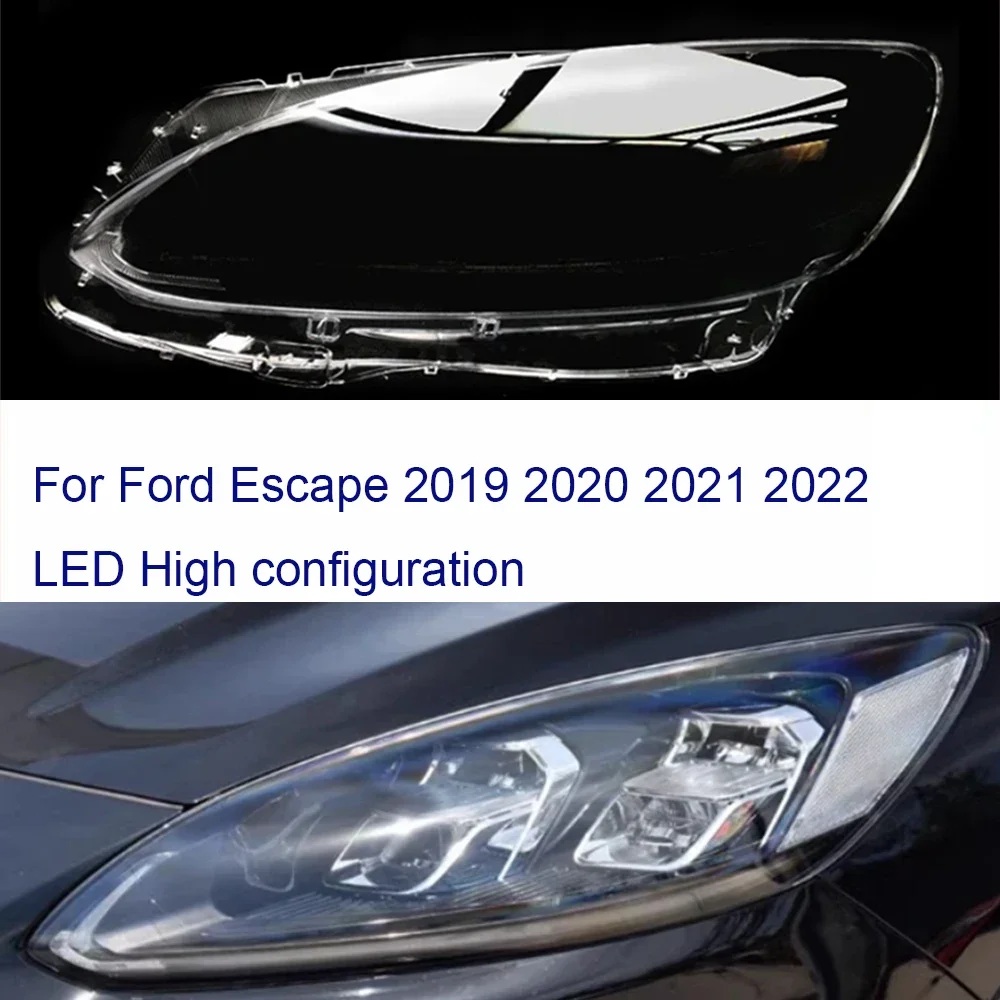 For Ford Escape 2019 2020 2021 2022 LED High configuration Headlamp Shell Headlight Lamp Cover Transparent Lampshade Glass Lens
For Ford Escape 2019 2020 2021 2022 LED High configuration Headlamp Shell Headlight Lamp Cover Transparent Lampshade Glass Lens