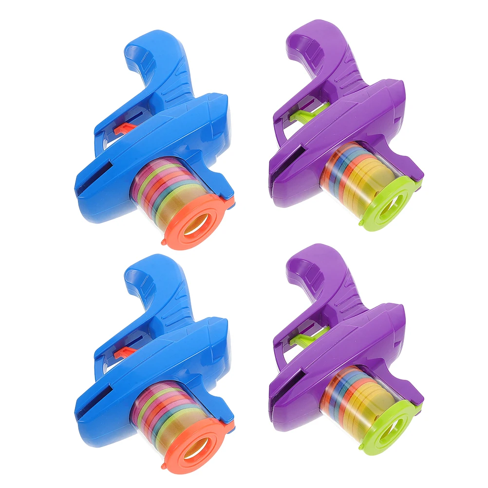 4pcs Fly Shooter Disc Launcher For Kids Soft Flying Saucer Outdoor Game Set Safe Kids Activity With Foam Flying Discs - Beach
4pcs Fly Shooter Disc Launcher For Kids Soft Flying Saucer Outdoor Game Set Safe Kids Activity With Foam Flying Discs - Beach
