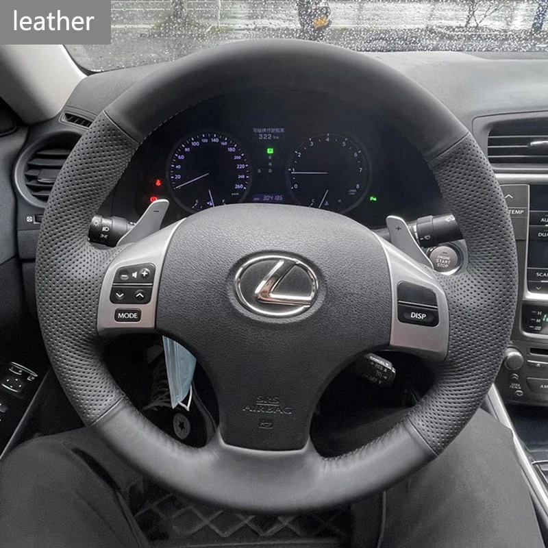 Microfiber Leather Car Steering Wheel Cover for Lexus IS IS250 IS250C IS300 IS300C IS350 IS350C F SPORT 2005 DIY Hand Stitch
Microfiber Leather Car Steering Wheel Cover for Lexus IS IS250 IS250C IS300 IS300C IS350 IS350C F SPORT 2005 DIY Hand Stitch