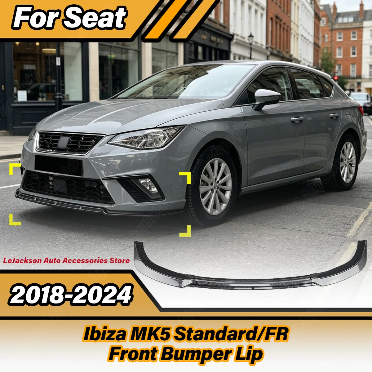 For Seat Ibiza MK5 Standard / FR 2018 2019 2020 2021 2022 2023 2024 Automobile Front Bumper Lip Body Decorate Modification Kit
For Seat Ibiza MK5 Standard / FR 2018 2019 2020 2021 2022 2023 2024 Automobile Front Bumper Lip Body Decorate Modification Kit