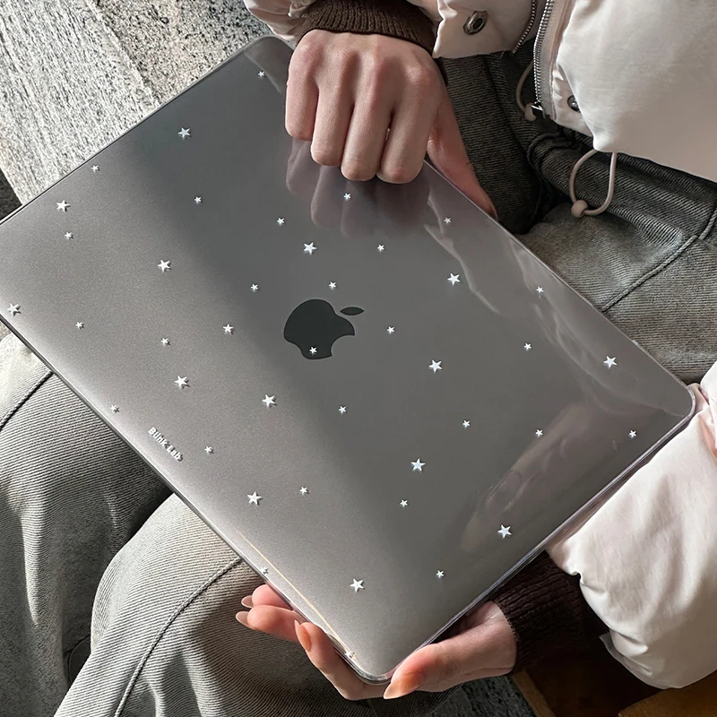 White Small Star Laptop Case For Apple Macbook 15 inch 2025 M5 Air 15 13 13.6 Inch For M4M3M2M1 Chip Pro 13 Air 13 Crystal Cover
White Small Star Laptop Case For Apple Macbook 15 inch 2025 M5 Air 15 13 13.6 Inch For M4M3M2M1 Chip Pro 13 Air 13 Crystal Cover