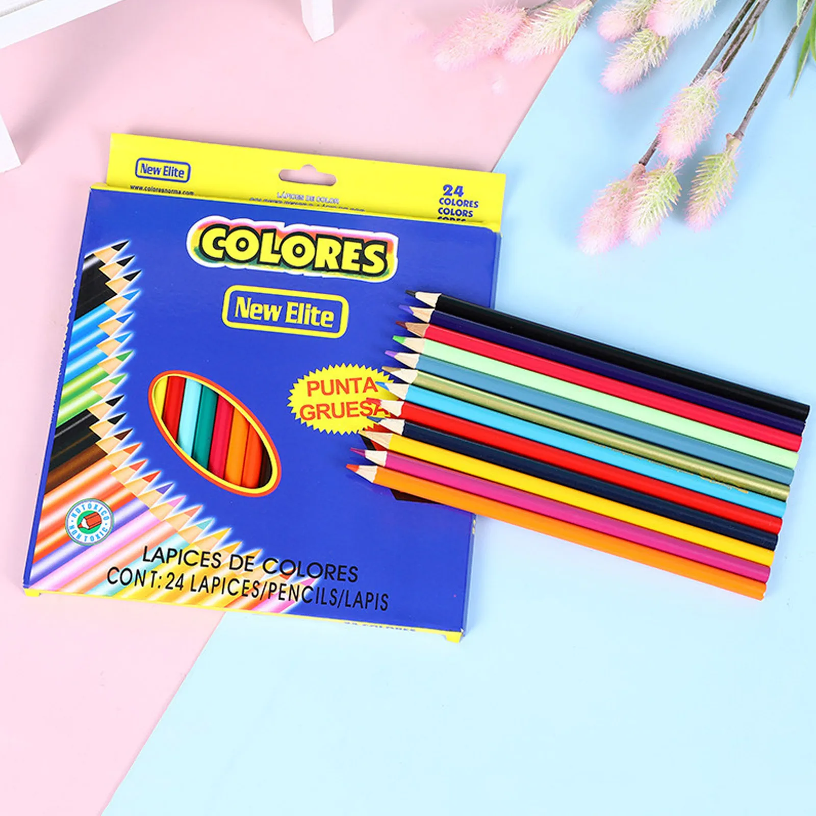 Color Pencil Set 12pcs/ 24pcs Painting Pencil Kids Artist Paint Tools Drawing Stationery Best Gift for Children Boys Girls
Color Pencil Set 12pcs/ 24pcs Painting Pencil Kids Artist Paint Tools Drawing Stationery Best Gift for Children Boys Girls