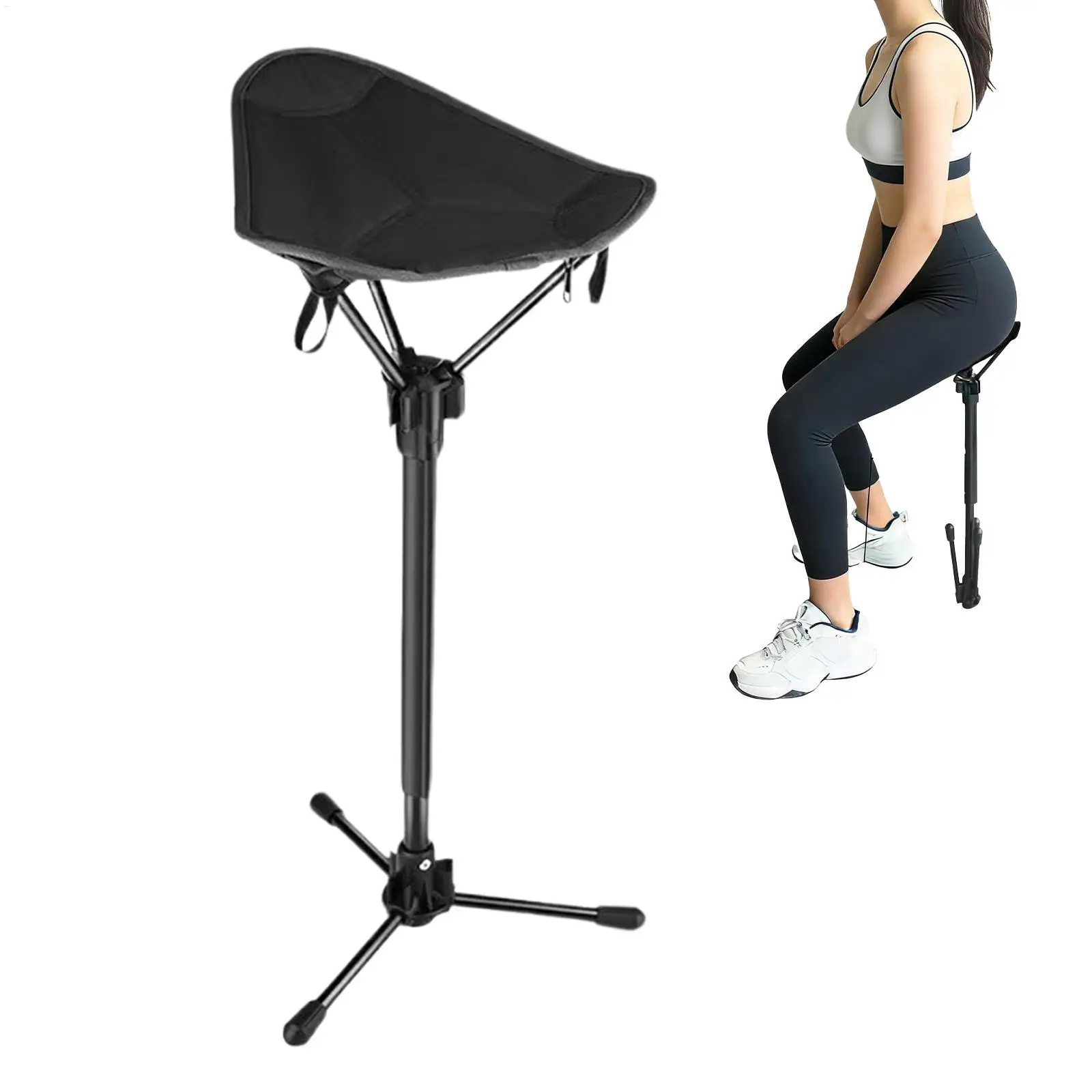 Tripod Stool Foldable Heavy Duty Height Adjustable Seat With Storage Bag Camping Stool For Travel Backpacking Garden Golf Hiking
Tripod Stool Foldable Heavy Duty Height Adjustable Seat With Storage Bag Camping Stool For Travel Backpacking Garden Golf Hiking