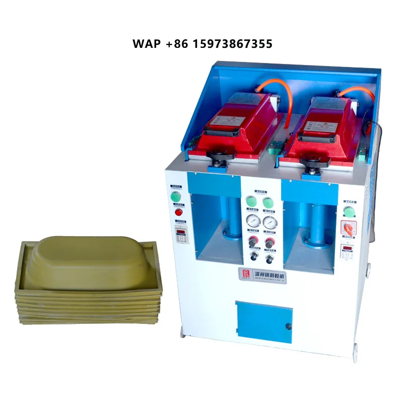 HOFUJNG Automatic Shoe Making Machinery PLC Controlled Air Pressure Double Station Cover Type Sole Pressing Attaching Machine
HOFUJNG Automatic Shoe Making Machinery PLC Controlled Air Pressure Double Station Cover Type Sole Pressing Attaching Machine