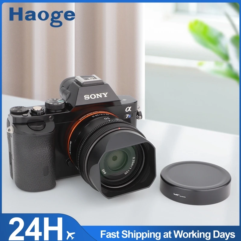 Haoge LH-S245N Байонетная квадратная металлическая бленда для объектива Sony FE 50mm F2.5 G, FE 40mm F2.5 G, FE 24mm F2.8 G с металлической крышкой
Haoge LH-S245N Байонетная квадратная металлическая бленда для объектива Sony FE 50mm F2.5 G, FE 40mm F2.5 G, FE 24mm F2.8 G с металлической крышкой