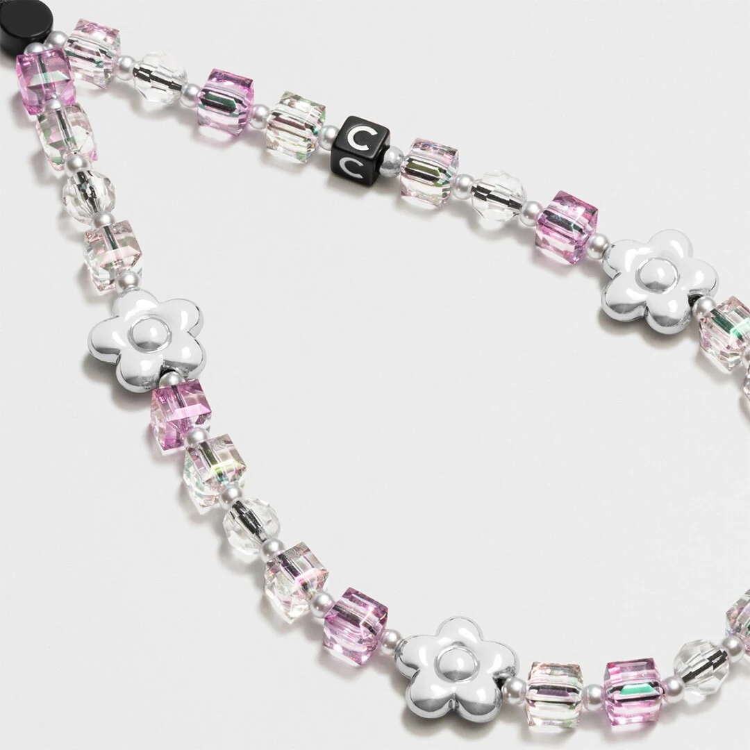 Sakura Silver Flower Colorful Beads Phone Charm Short Lanyard Mobile Phone Hanging Chain Accessories
Sakura Silver Flower Colorful Beads Phone Charm Short Lanyard Mobile Phone Hanging Chain Accessories