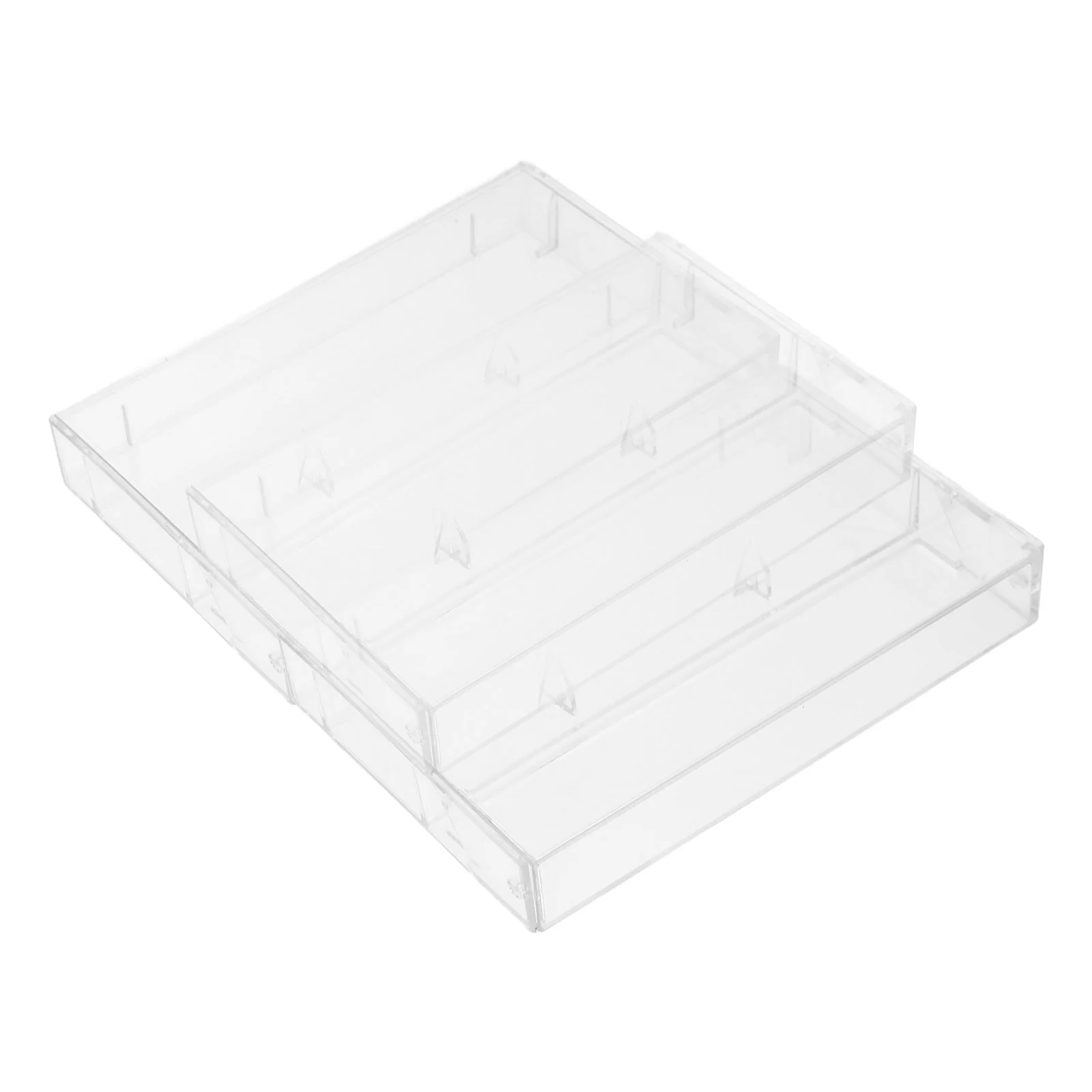 3 Pcs Tape Cassette Holder Storage Case Transparent Plastic Organizer Recording Empty Boxes
3 Pcs Tape Cassette Holder Storage Case Transparent Plastic Organizer Recording Empty Boxes
