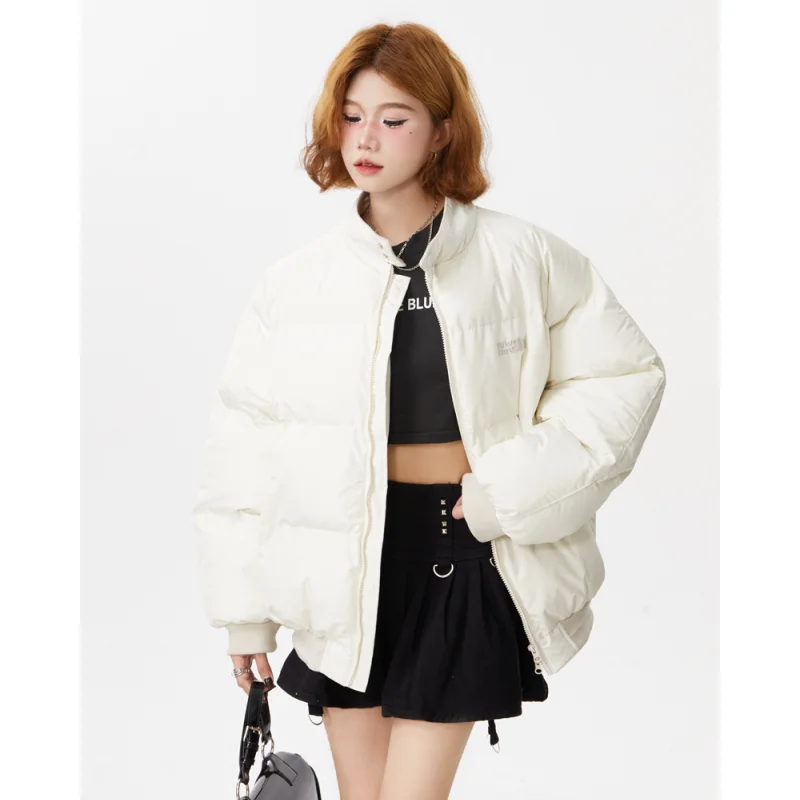 Women White Down Jacket Solid High Quality Fashion Y2K American Trendy Feather Duck Down Female 2024 NEW Winter Purple Outwear
Women White Down Jacket Solid High Quality Fashion Y2K American Trendy Feather Duck Down Female 2024 NEW Winter Purple Outwear