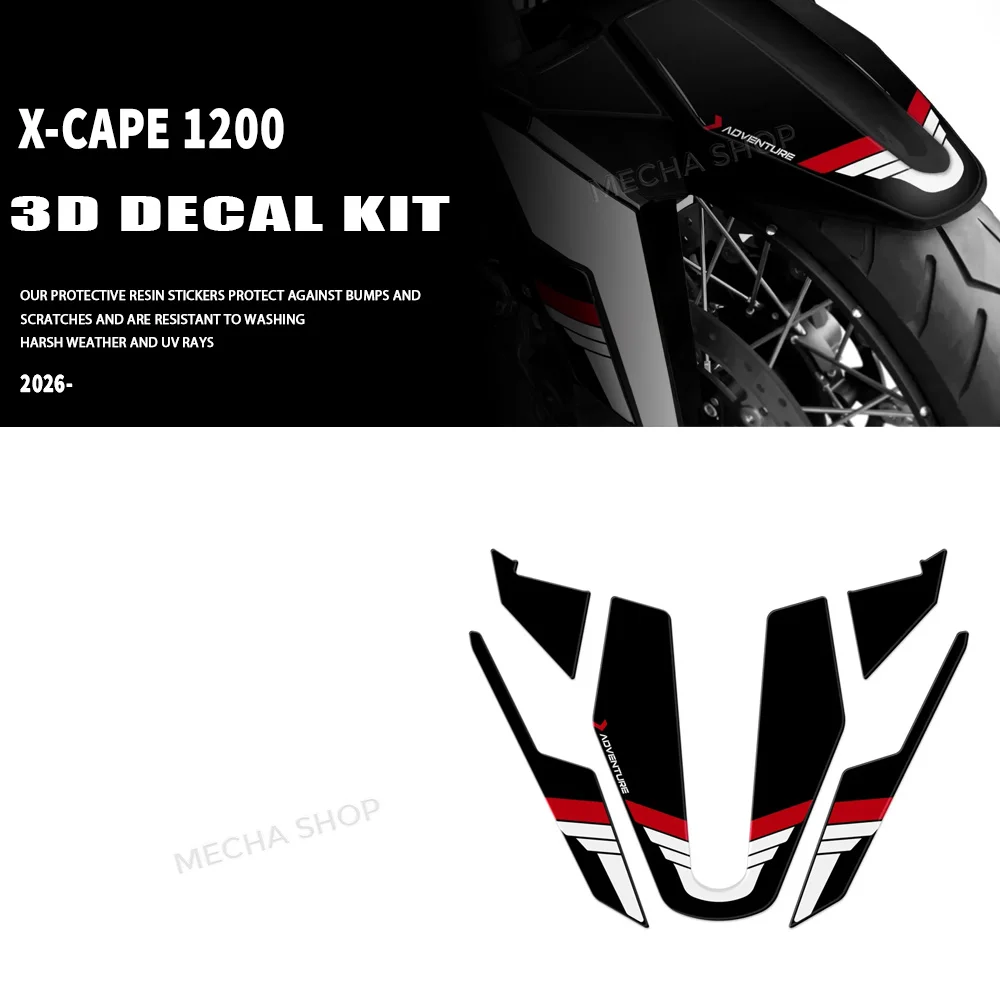 For Moto Morini X-cape 1200 2026 3D Resin Decal Kit Motorcycle Accessories Fender Stickers
For Moto Morini X-cape 1200 2026 3D Resin Decal Kit Motorcycle Accessories Fender Stickers