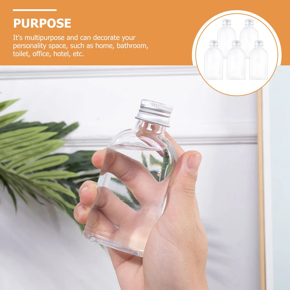 5Pcs Glycerin Bottles Clear Durable Multipurpose Lotion Containers Refillable Travel Portable Sub Bottles for Soap Shampoo
5Pcs Glycerin Bottles Clear Durable Multipurpose Lotion Containers Refillable Travel Portable Sub Bottles for Soap Shampoo