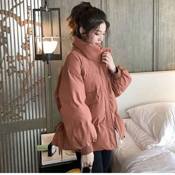 Winter New Down Cotton Jacket Female Bread Clothing Korean Style Short Cotton Jacket Fashion Cotton Jacket Winter Coat Women
Winter New Down Cotton Jacket Female Bread Clothing Korean Style Short Cotton Jacket Fashion Cotton Jacket Winter Coat Women