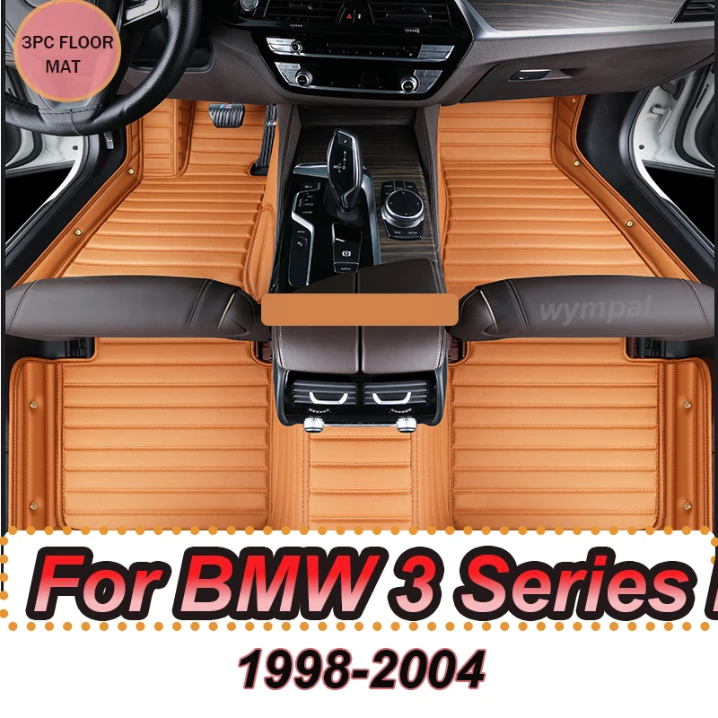 LUXURY Car Floor Mats For BMW 3 Series E46 1998~2004 Durable Luxury Leather Mat Rugs Pad Carpets Interior Parts Car Accessories
LUXURY Car Floor Mats For BMW 3 Series E46 1998~2004 Durable Luxury Leather Mat Rugs Pad Carpets Interior Parts Car Accessories