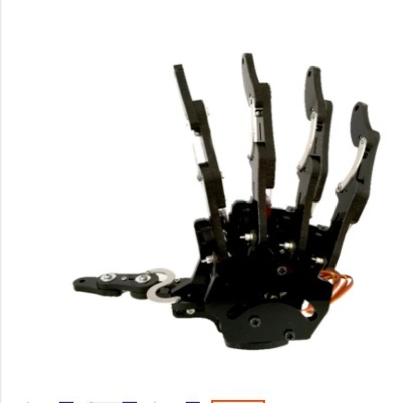 5 degrees of freedom metal hand/mechanical finger//5 small servo manipulator/gripper module programmable
5 degrees of freedom metal hand/mechanical finger//5 small servo manipulator/gripper module programmable