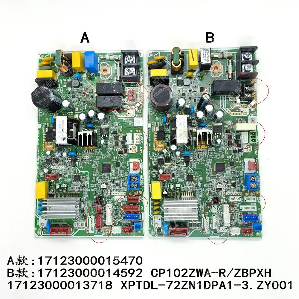 New for Midea air conditioning motherboard 17123000013718 XPTDL-72ZN1DPA1-3 CP102ZWA-R-ZBPXH 17123000015470 17123000014592
New for Midea air conditioning motherboard 17123000013718 XPTDL-72ZN1DPA1-3 CP102ZWA-R-ZBPXH 17123000015470 17123000014592