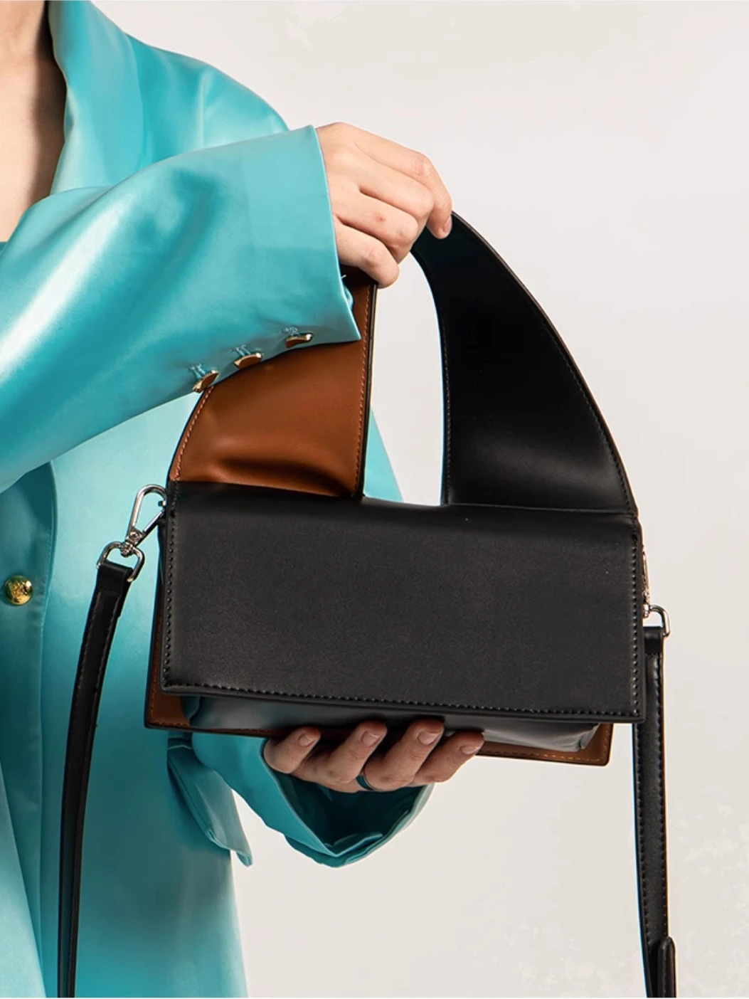 Retro Twist Wide Shoulder Strap Contrast Color Purses and Handbag Fashion Versatile Crossbody Shoulder Messenger Bag Hobos Bag
Retro Twist Wide Shoulder Strap Contrast Color Purses and Handbag Fashion Versatile Crossbody Shoulder Messenger Bag Hobos Bag