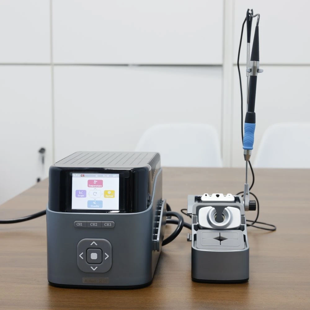 ATV AIXUN T405 PCB Welding Station Electric Soldering Iron Tool With Handle And Iron Tips For Mobile PCB BGA Repair
ATV AIXUN T405 PCB Welding Station Electric Soldering Iron Tool With Handle And Iron Tips For Mobile PCB BGA Repair