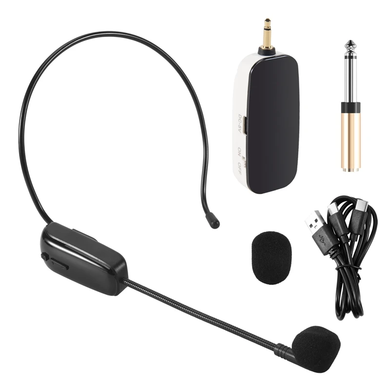ABYC New 2 in 1 Handheld UHF Wireless Microphone Professional Head-Wear Mic Volume Amplifier for Speech Teaching
ABYC New 2 in 1 Handheld UHF Wireless Microphone Professional Head-Wear Mic Volume Amplifier for Speech Teaching