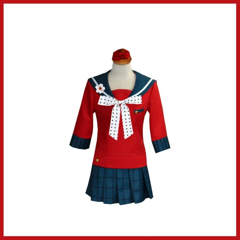 gb6Game Harukawa Maki Cosplay Costume Japanese JK School Uniform Sailor Suit Red Tops Wig Adult Woman Sexy Carnival Party Set st
gb6Game Harukawa Maki Cosplay Costume Japanese JK School Uniform Sailor Suit Red Tops Wig Adult Woman Sexy Carnival Party Set st