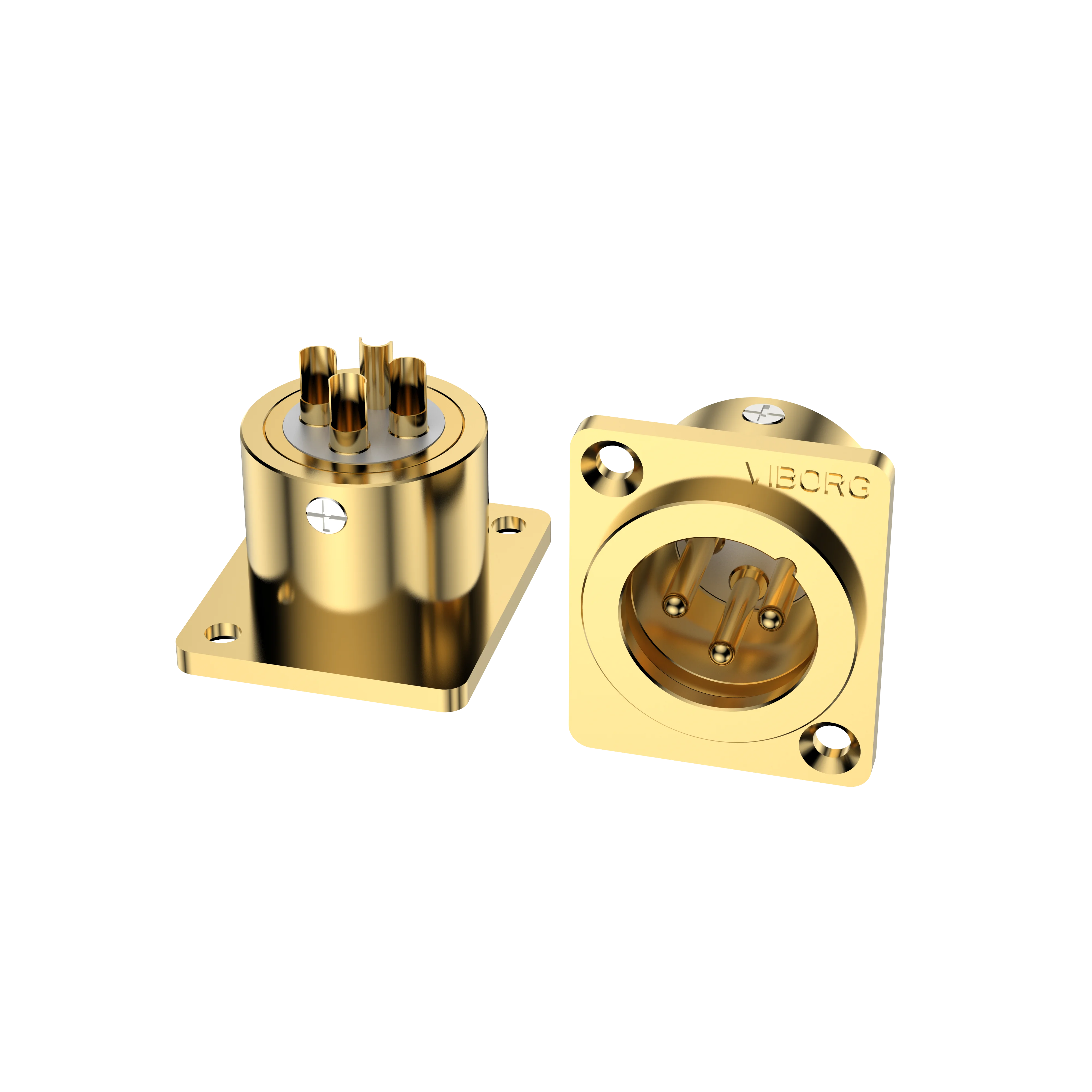 Viborg CM203G/R CF203G/R XLR 3Pin Male Female Pure Copper Rhodium Gold Plated Power Mount Socket Panel Jack Plug Connector
Viborg CM203G/R CF203G/R XLR 3Pin Male Female Pure Copper Rhodium Gold Plated Power Mount Socket Panel Jack Plug Connector