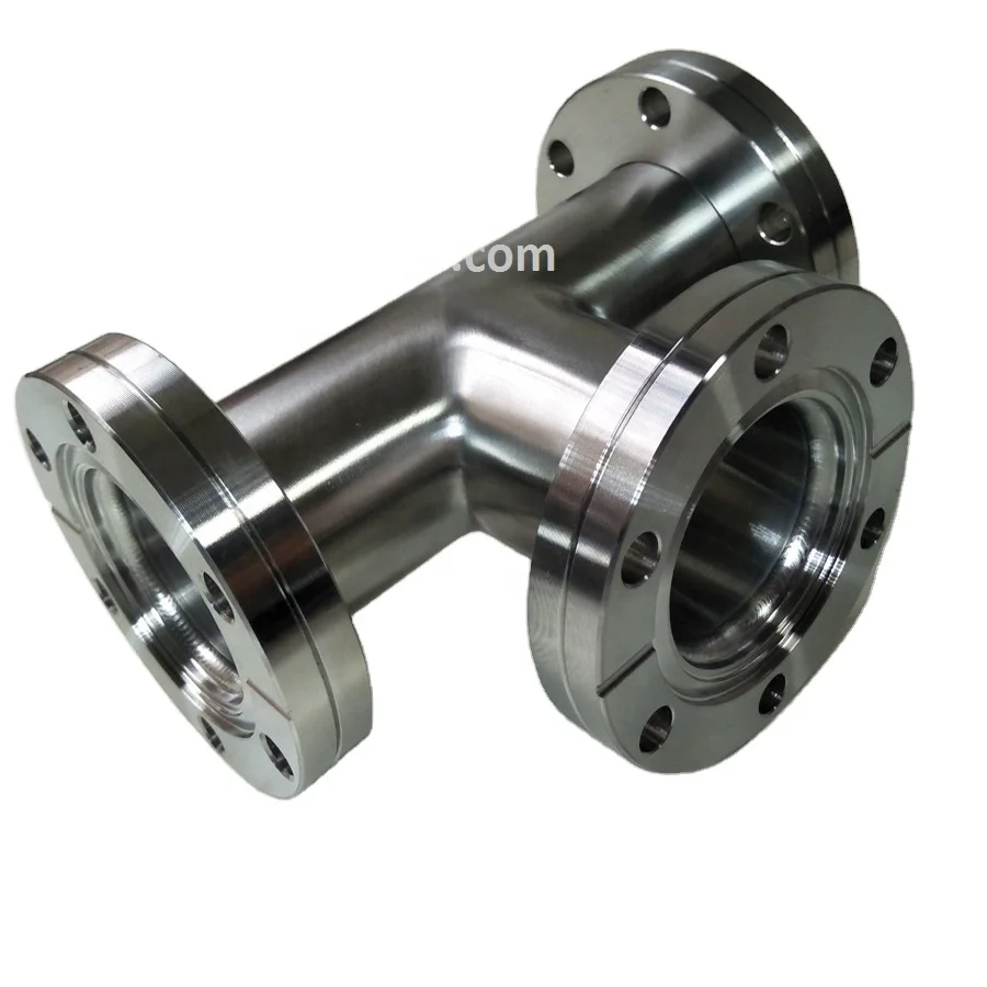 Ultra-high Vacuum UHV Flange Fitting & Components Fixed Non Rotatable Conflat CF KF ISO Tee 3way Equal Reducing Tee
Ultra-high Vacuum UHV Flange Fitting & Components Fixed Non Rotatable Conflat CF KF ISO Tee 3way Equal Reducing Tee