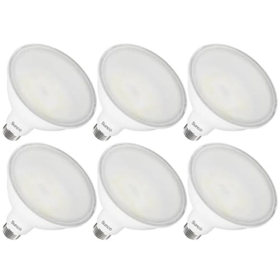 Sunco PAR38 LED Flood Light Outdoor Bulb Exterior Waterproof Spotlight Lighting 2800 LM 20W 250W Equivalent 3000K Soft White Di
Sunco PAR38 LED Flood Light Outdoor Bulb Exterior Waterproof Spotlight Lighting 2800 LM 20W 250W Equivalent 3000K Soft White Di