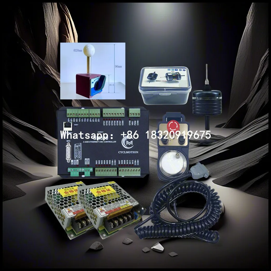 Гравировальный станок с ЧПУ Cyclimotion, 5-осевой RTCP, автоматический калибровочный центр, стандартный шариковый 3D-искатель кромок
Гравировальный станок с ЧПУ Cyclimotion, 5-осевой RTCP, автоматический калибровочный центр, стандартный шариковый 3D-искатель кромок