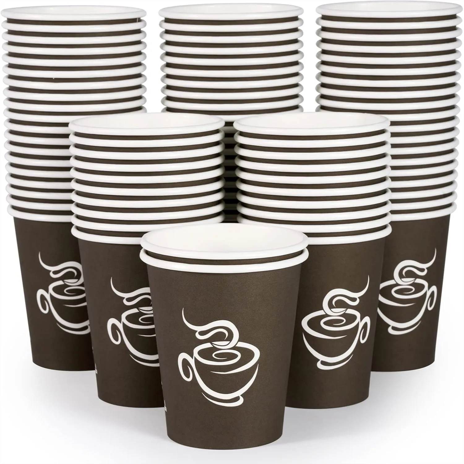 400 Pack 8 oz Disposable Paper Cups for Hot Coffee, Party, Picnic, Travel and Events
400 Pack 8 oz Disposable Paper Cups for Hot Coffee, Party, Picnic, Travel and Events