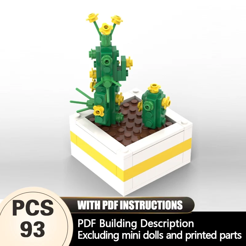 Creators Animal Series Model MOC Building Bricks Flowering Cactus Modular Technology Gifts Holiday Assemble Children Toys Suit
Creators Animal Series Model MOC Building Bricks Flowering Cactus Modular Technology Gifts Holiday Assemble Children Toys Suit