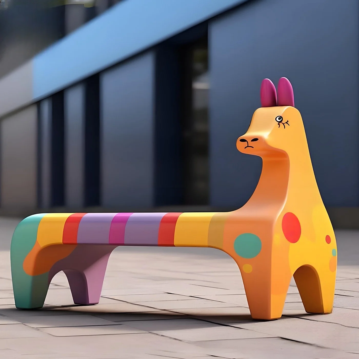 Custom Children's Playground Cartoon Animal Image Park Wear-resistant Resin Fiberglass Stool Resin Fiberglass Seat Bench
Custom Children's Playground Cartoon Animal Image Park Wear-resistant Resin Fiberglass Stool Resin Fiberglass Seat Bench