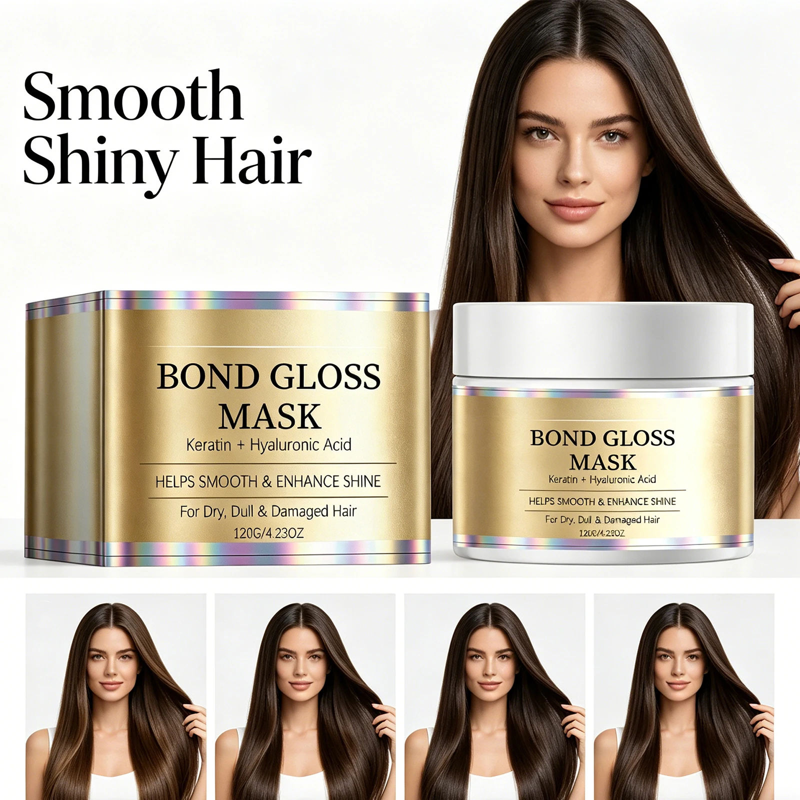 Маска для волос Bond Gloss: Восстановление поврежденных волос, придание гладкости и блеска, питание и увлажнение, разглаживание, восстановление сухих и секущихся кончиков.
Маска для волос Bond Gloss: Восстановление поврежденных волос, придание гладкости и блеска, питание и увлажнение, разглаживание, восстановление сухих и секущихся кончиков.
