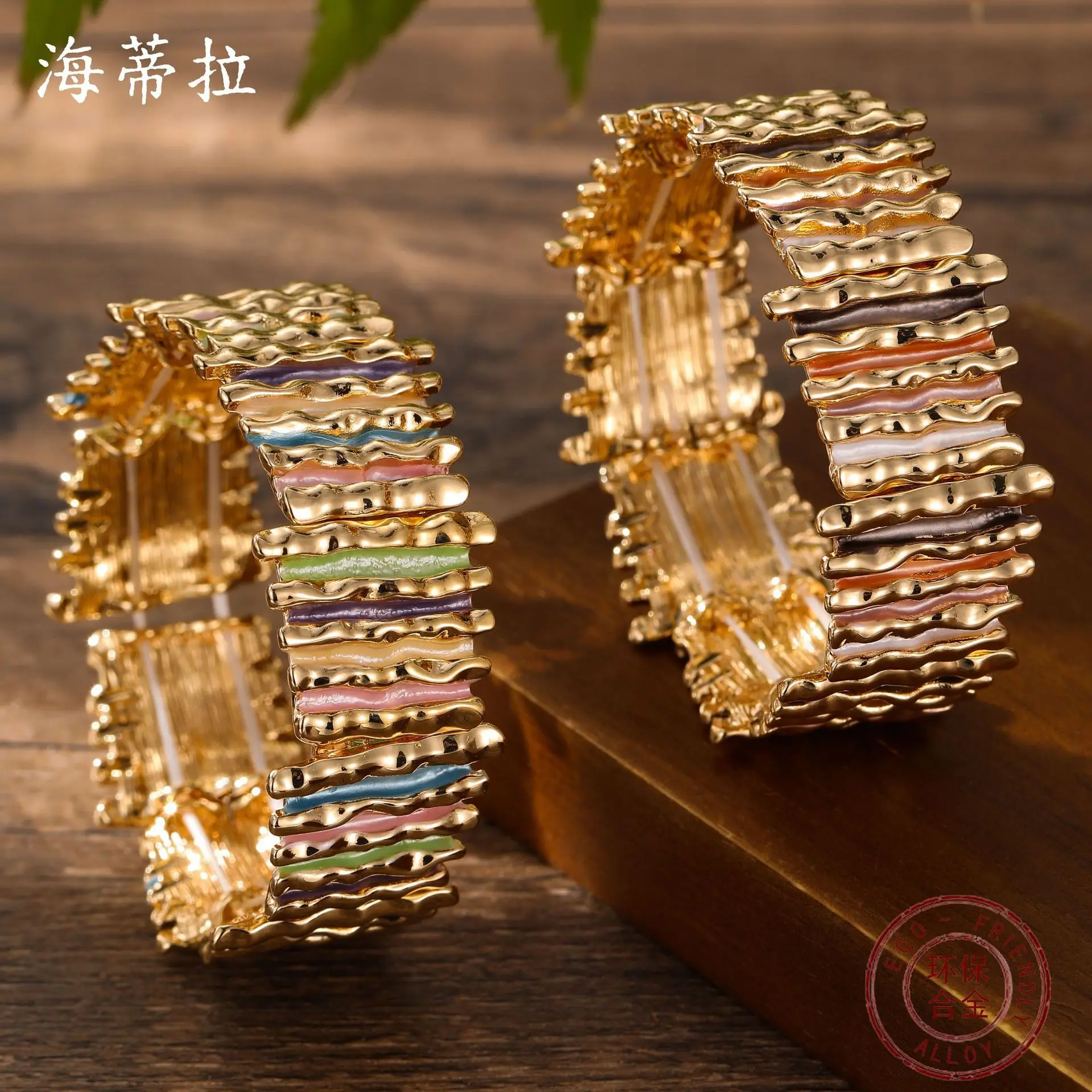 DIY accessories enamel color geometric line elastic bracelet women's fashion versatile irregular color line bracelet
DIY accessories enamel color geometric line elastic bracelet women's fashion versatile irregular color line bracelet