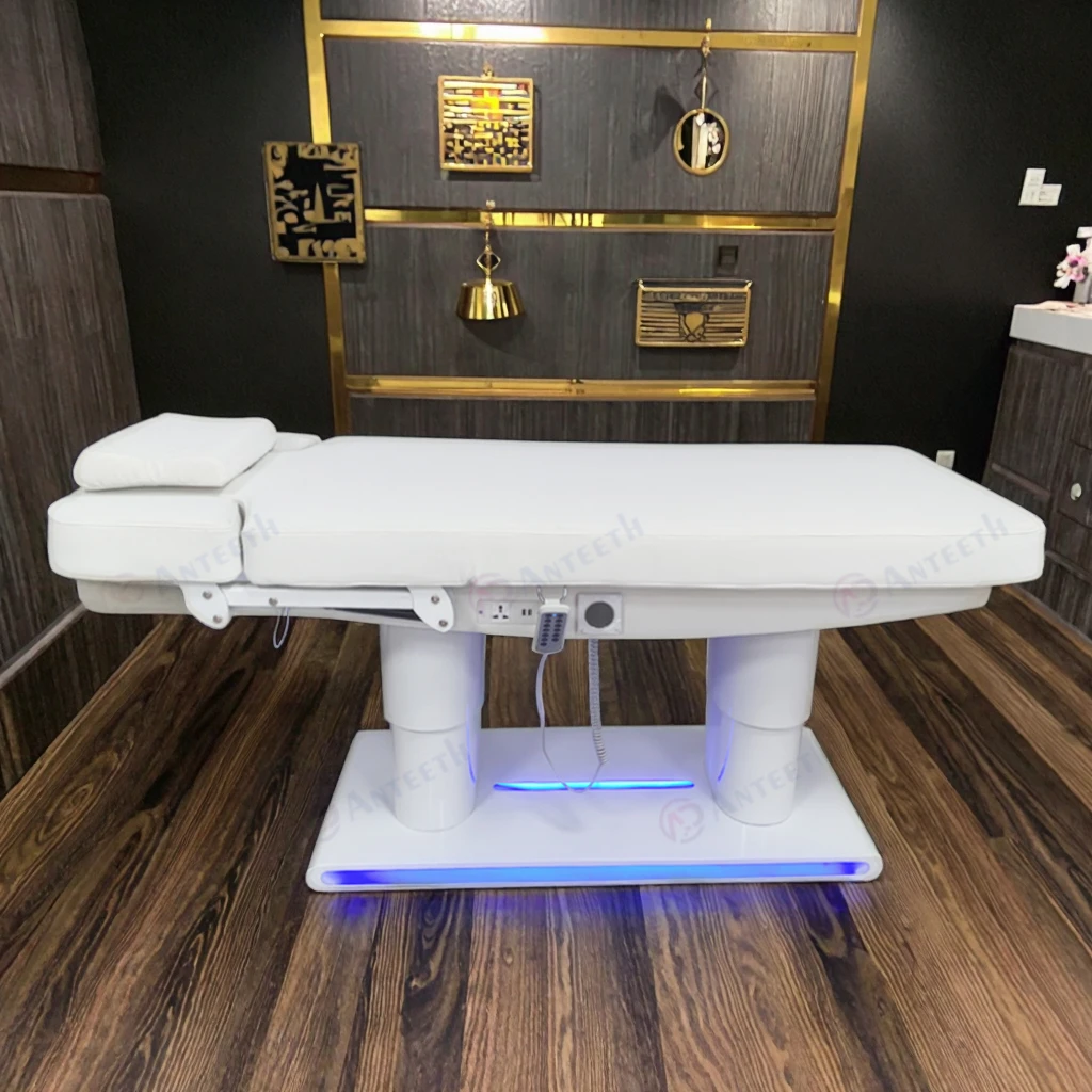 Luxury 4 Motors Heating Body Care Camas Therapy Electric Treatment Spa Bed Beauty Furniture Beauty Massage Table
Luxury 4 Motors Heating Body Care Camas Therapy Electric Treatment Spa Bed Beauty Furniture Beauty Massage Table