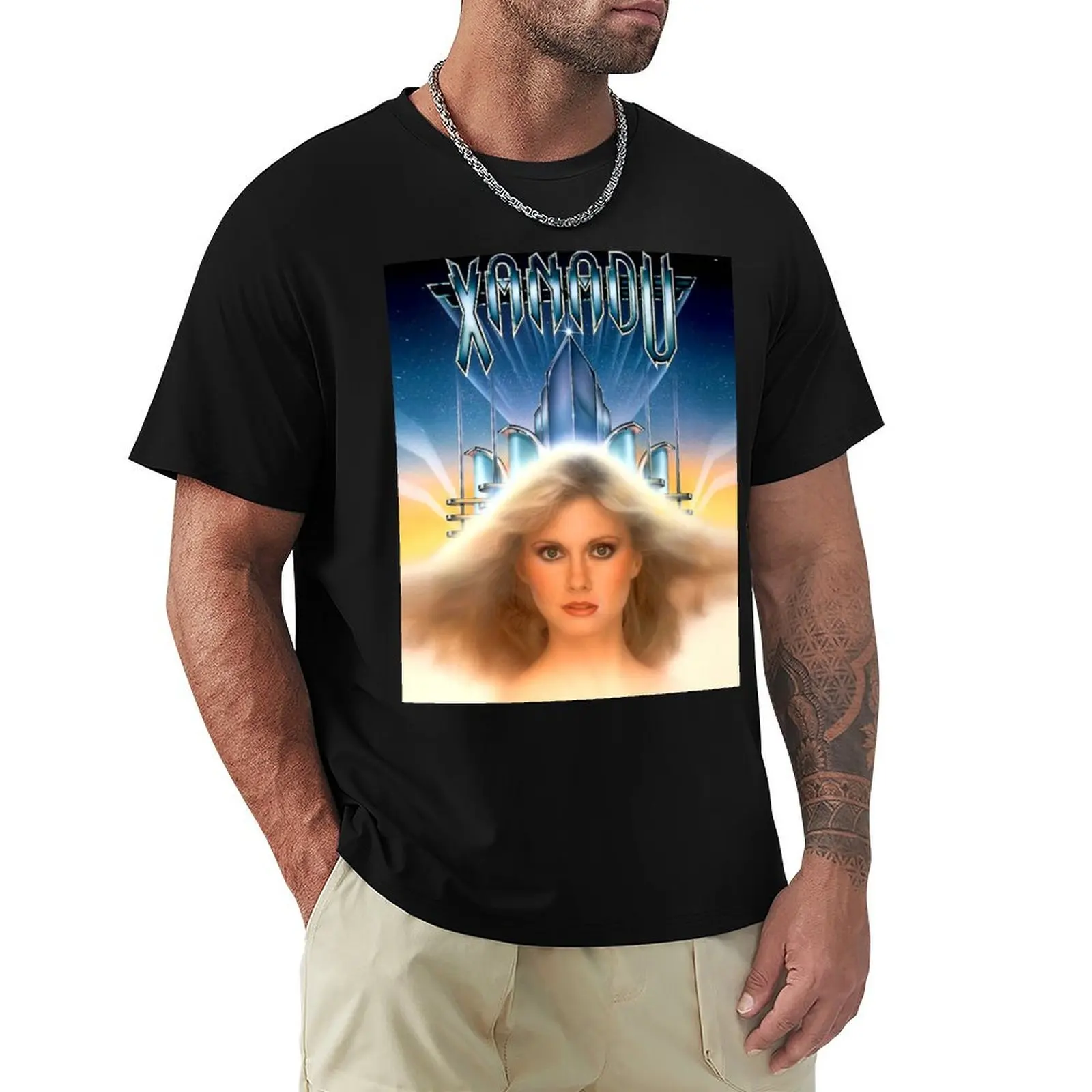 Xanadu Movie Poster - Olivia Newton-John - Gene Kelly T-Shirt Big and Tall Short Sleeve Tee
Xanadu Movie Poster - Olivia Newton-John - Gene Kelly T-Shirt Big and Tall Short Sleeve Tee