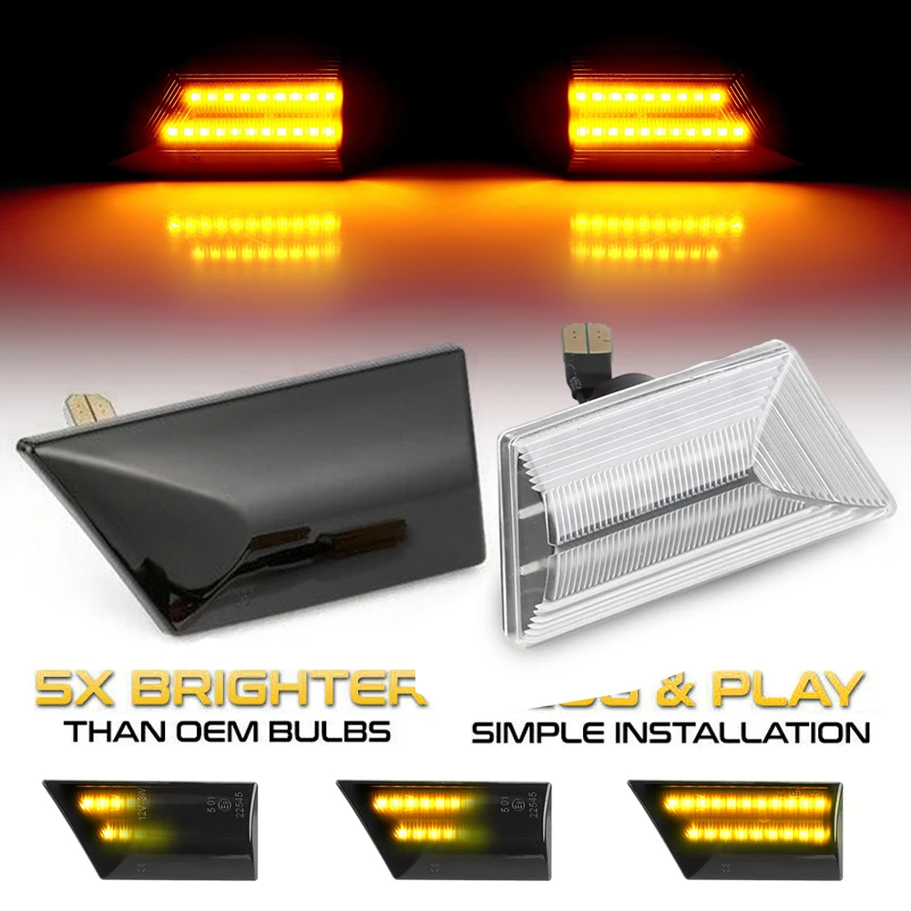 Car Led Dynamic Turn Signal Light For Opel Vectra C 2002-2008 Signum 2003-2008 Side Marker Fender Lights Blinker Indicator Lamp
Car Led Dynamic Turn Signal Light For Opel Vectra C 2002-2008 Signum 2003-2008 Side Marker Fender Lights Blinker Indicator Lamp