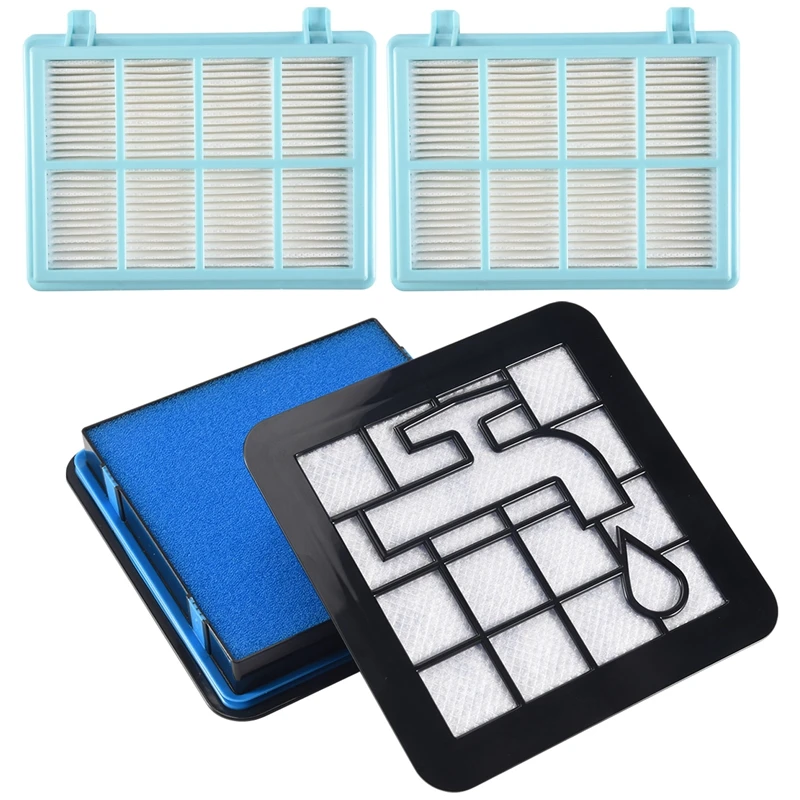 A46T Pack of 2 Filter Set for Philips PowerPro Compact FC9331 FC9332 FC8010 Vacuum Cleaners
A46T Pack of 2 Filter Set for Philips PowerPro Compact FC9331 FC9332 FC8010 Vacuum Cleaners