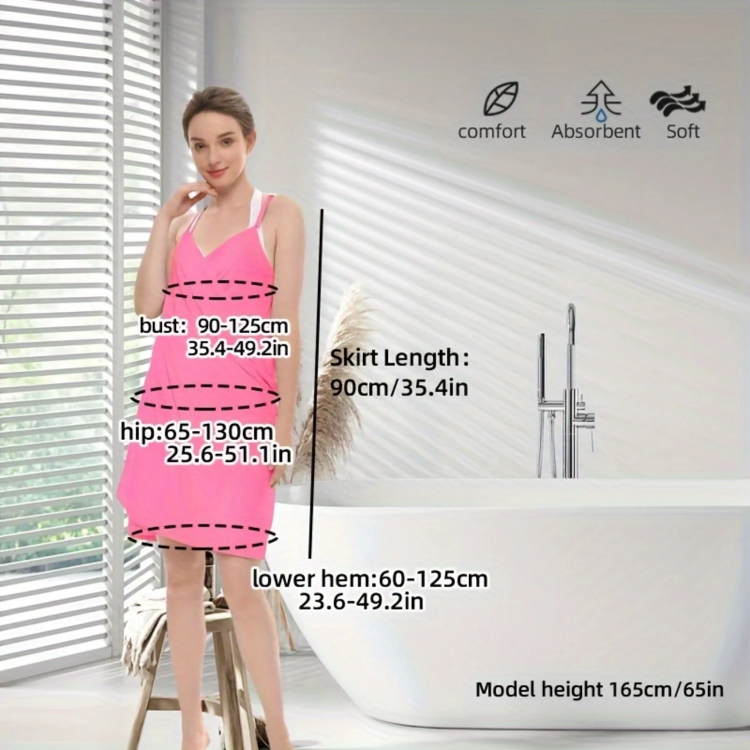 2 Pcs Ultra Compact Womens Adjustable Sling Bath Skirt - Quick-Dry, Soft, and Plush Knit Fabric Design - Space Theme, Contempora
2 Pcs Ultra Compact Womens Adjustable Sling Bath Skirt - Quick-Dry, Soft, and Plush Knit Fabric Design - Space Theme, Contempora