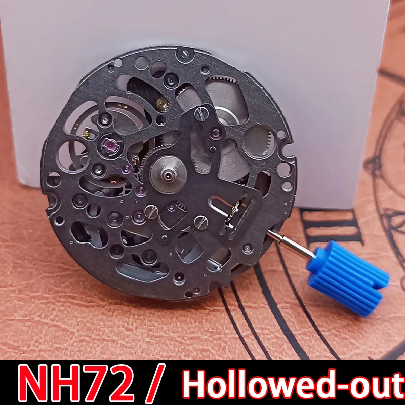 NH72high-precision automatic mechanical watch movement accessories Hollow design date movement replacement and maintenance parts
NH72high-precision automatic mechanical watch movement accessories Hollow design date movement replacement and maintenance parts