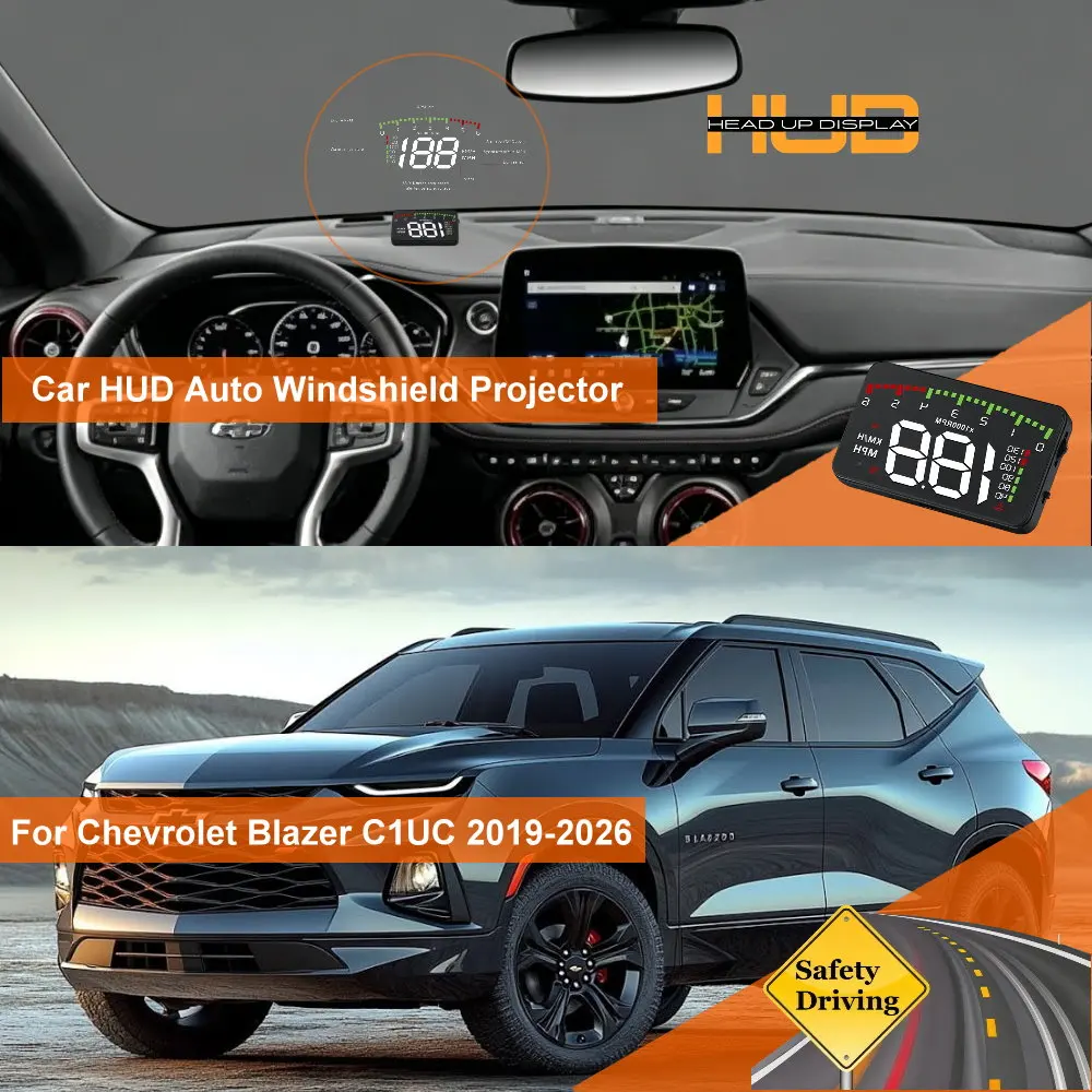 Car Head Up Display HUD For Chevrolet Blazer C1UC/TrailBlazer/Captiva C100 2006-2026 Auto Windshield Projector Accessories
Car Head Up Display HUD For Chevrolet Blazer C1UC/TrailBlazer/Captiva C100 2006-2026 Auto Windshield Projector Accessories