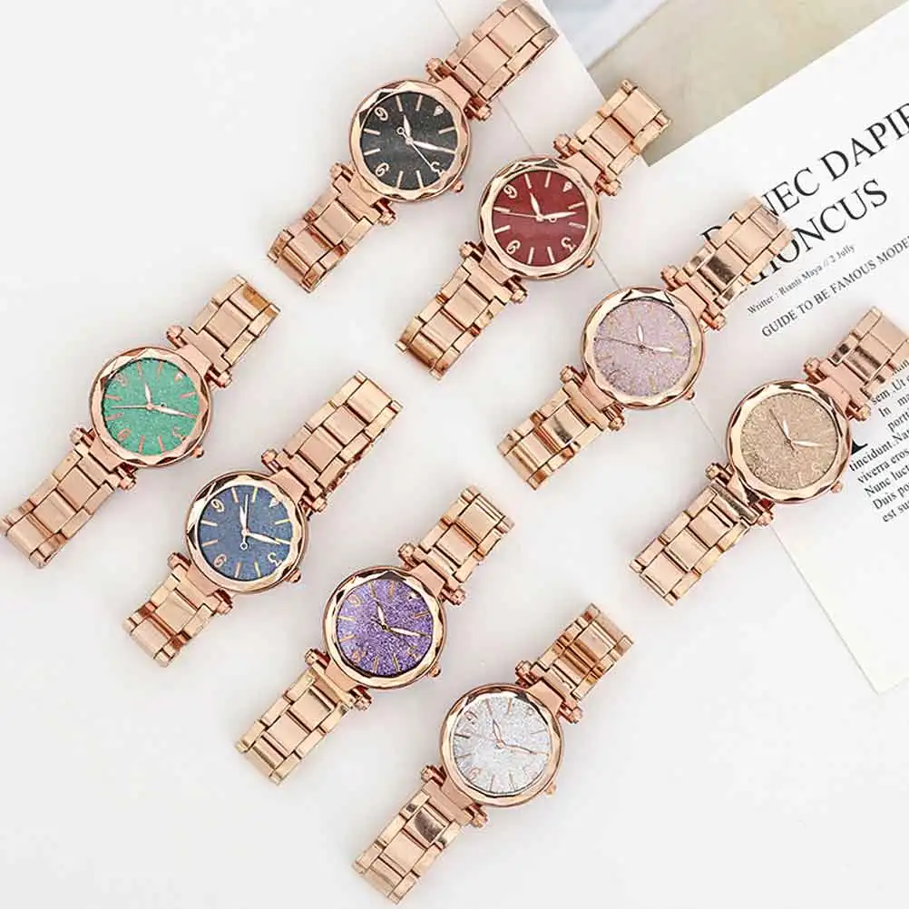 Ladies Quartz Watches Stainless Steel Comfortable Glittering Fashion Wristwatch Elegant Silent Precise Moving Occasions Gift
Ladies Quartz Watches Stainless Steel Comfortable Glittering Fashion Wristwatch Elegant Silent Precise Moving Occasions Gift