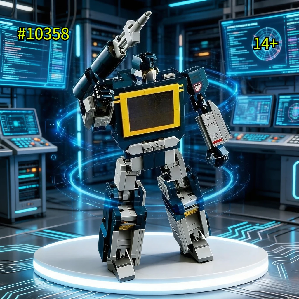 MOC Robot Model Building Block Sets Compatible With Legoed 10358 Particles Suitable For Birthday Gifts 1505PCS
MOC Robot Model Building Block Sets Compatible With Legoed 10358 Particles Suitable For Birthday Gifts 1505PCS