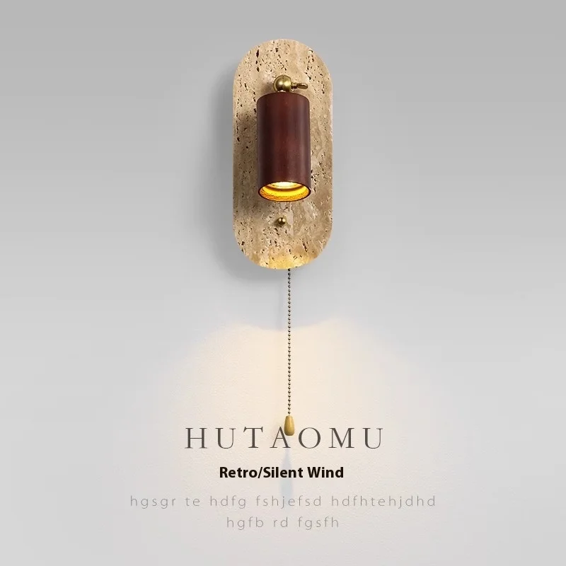 Ancient Retro Yellow Cave Stone Bedroom LED Wall Lamp, Rotating Reading Japanese Wabi-Sabi Walnut Wood Color Bed Lamp Wall light
Ancient Retro Yellow Cave Stone Bedroom LED Wall Lamp, Rotating Reading Japanese Wabi-Sabi Walnut Wood Color Bed Lamp Wall light