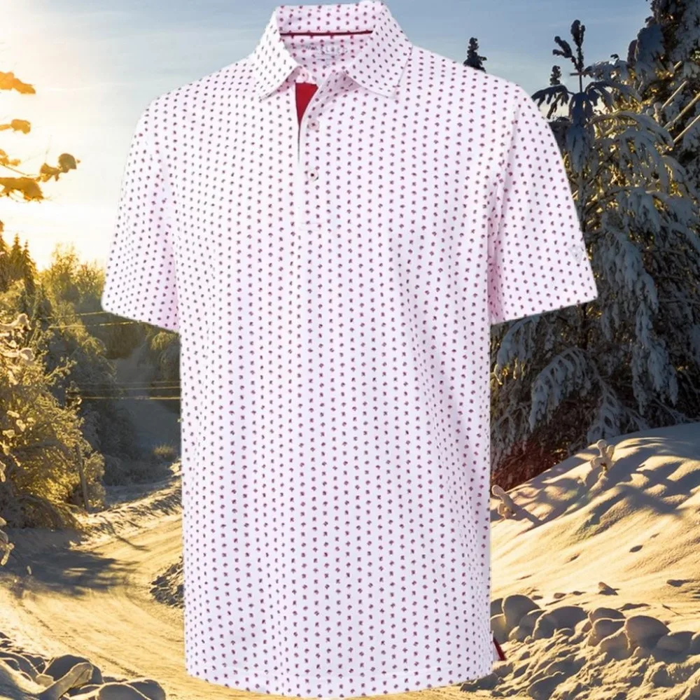 Men's Golf Polo Shirt Short Sleeve Fashion Print Sportswear Casual Summer Shirt Activewear for Golf & Outdoor Lightweight Travel
Men's Golf Polo Shirt Short Sleeve Fashion Print Sportswear Casual Summer Shirt Activewear for Golf & Outdoor Lightweight Travel