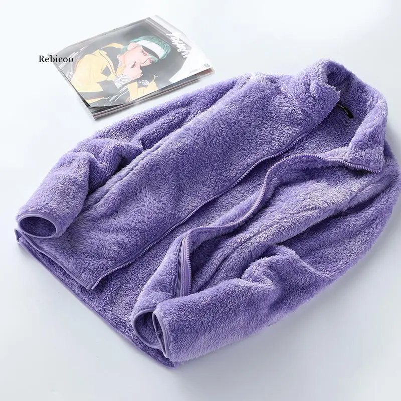 New Winter Wool Fleece Jacket Women Thick Cardigan Sweater Thermal Windproof Spring Windbreaker Female Hooded Warmer Coat
New Winter Wool Fleece Jacket Women Thick Cardigan Sweater Thermal Windproof Spring Windbreaker Female Hooded Warmer Coat